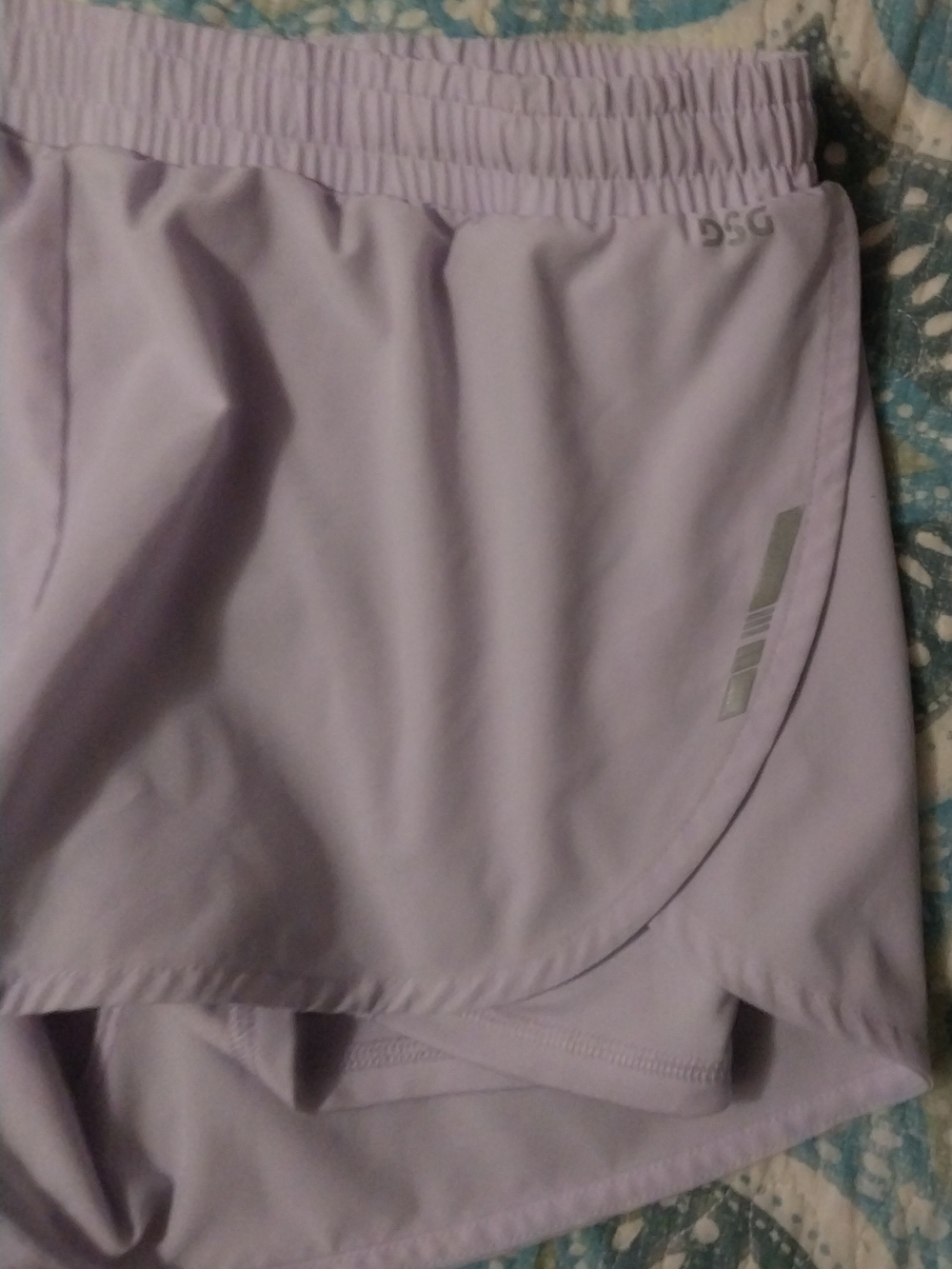 DSG Light Lavender Women's Athletic Shorts - Picture 4 of 4